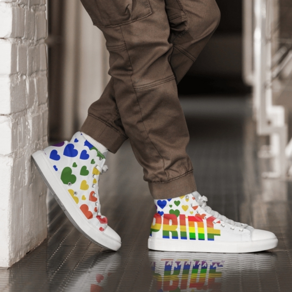 Men's & Women's Hightop Canvas Shoes